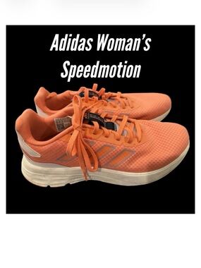 Adidas Womens Speedmotion Coral Size 10